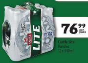 Castle Lite Handles-12x340Ml Per Pack