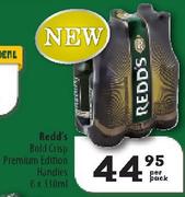 Redd's Bold Crisp Premium Edition Handles-6x330Ml Per Pack