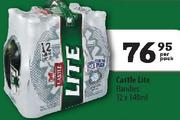 Castle Lite Handles-12x340Ml Per Pack