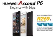 Huawei Ascend P6 Smartphone-On Straight Up 100