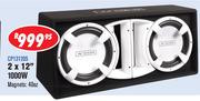 Dixon 2x12" 1000W Bass Boxes(CP131205)