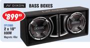 Dixon 2x10" 800W Bass Boxes(CP131005)