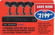 Dixon 4 Channel CCTV DIY Set