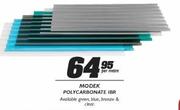 Modek Polycarbonate IBR-Per Metre