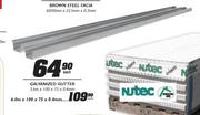 Galvanized Gutter-3.6mx100x75x0.4mm Each