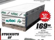 Nutec Ceiling Board-4mmx3600mmx1200mm Per Sheet