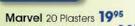 Marvel 20 Plasters-Per Pack