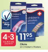 Clicks 20 Children's Plasters-Per Pack