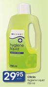 Clicks Hygiene Liquid-750ml Each