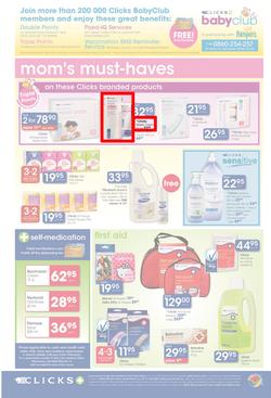 Clicks : You Pay Less, Baby Savings (25 Oct - 10 Nov 2013), page 8
