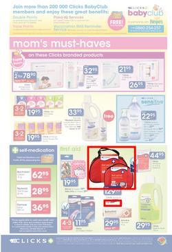 Clicks : You Pay Less, Baby Savings (25 Oct - 10 Nov 2013), page 8