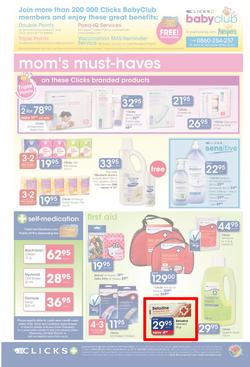 Clicks : You Pay Less, Baby Savings (25 Oct - 10 Nov 2013), page 8