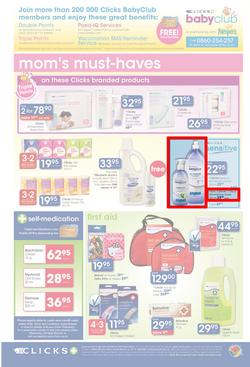 Clicks : You Pay Less, Baby Savings (25 Oct - 10 Nov 2013), page 8