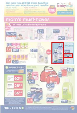 Clicks : You Pay Less, Baby Savings (25 Oct - 10 Nov 2013), page 8