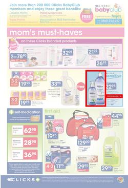 Clicks : You Pay Less, Baby Savings (25 Oct - 10 Nov 2013), page 8