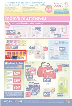 Clicks : You Pay Less, Baby Savings (25 Oct - 10 Nov 2013), page 8