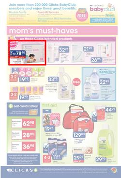 Clicks : You Pay Less, Baby Savings (25 Oct - 10 Nov 2013), page 8