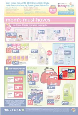 Clicks : You Pay Less, Baby Savings (25 Oct - 10 Nov 2013), page 8