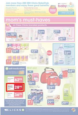 Clicks : You Pay Less, Baby Savings (25 Oct - 10 Nov 2013), page 8