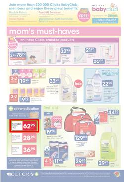 Clicks : You Pay Less, Baby Savings (25 Oct - 10 Nov 2013), page 8