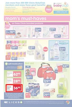 Clicks : You Pay Less, Baby Savings (25 Oct - 10 Nov 2013), page 8