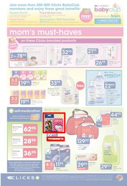 Clicks : You Pay Less, Baby Savings (25 Oct - 10 Nov 2013), page 8