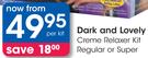 Dark And Lovely Creme Relaxer Kit Regular Or Super-Per Kit