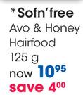 Sofn'Free AVO & Honey Hairfood-125g Each