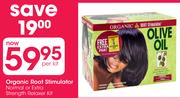 Organic Root Stimulator Normal Or Extra Strength Relaxer Kit-Per Kit