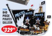 840 Piece Pirates Galleon 27004