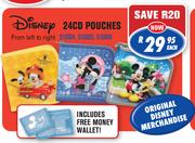 Disney 24CD Pouches From Left To Right DIS004, DIS005, DIS006-Each
