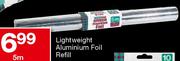 Lightweight Aluminium Foil Refill -5m