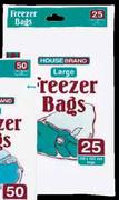 Freezer Bags Large -25's