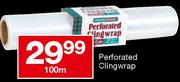 Perforated Clingwrap -100m