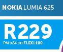Nokia Lumia 625-On Flexi 100