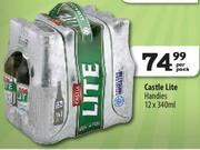 Castle Lite Handies-12x340ml