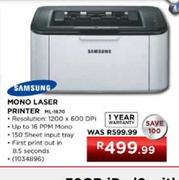 Samsung Mono Laser Printer (ML-1670)