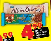 Beacon/Jungle Energy Bar Assorted-Each