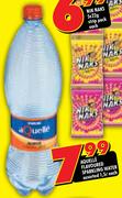 Aquelle Flavoured Sparkling Water Assorted-1.5L Each