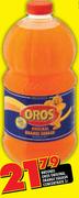 Brookes Oros Original Orange Squash Concentrate-2L