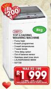 Defy 8kg Top-Loading Washing Machine LAUNDROMAID 800W