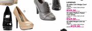 Legend Ladies Platform Patent Court Shoes