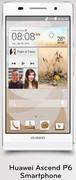 Huawei Ascend P6 Smartphone-On Straight Up 400