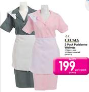Fthnix 2 Pack Parisienne Waitress