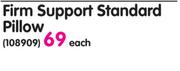 Primaries Firm Support Standard Pillow-Each