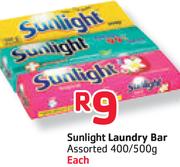Sunlight Laundry Bar Assorted-400/500G Each