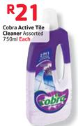 Cobra Active Tile Cleaner Assorted-750ML