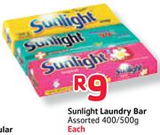Sunlight Laundry Bar-400/500gm Each
