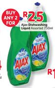 Ajax Dishwashing Liquid-2 x 750ml
