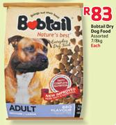Bobtail Dry Dog Food-7/8kg Each